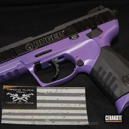 Powder Coating: Ladies,Handguns,Bright Purple H-217,Ruger