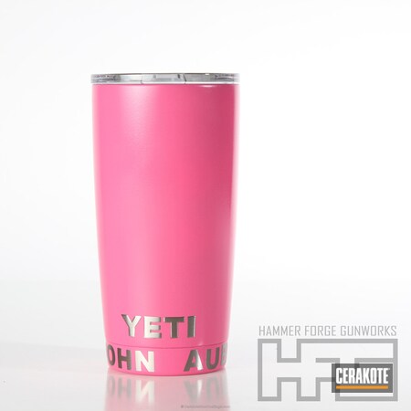 Powder Coating: Gloss Clear,YETI Cup,More Than Guns,Rambler,Prison Pink H-141,YETI