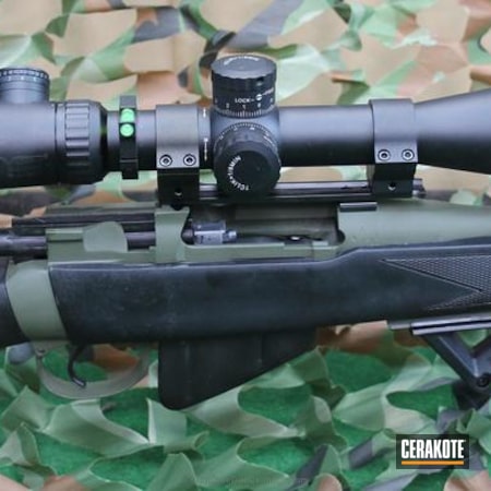 Powder Coating: Graphite Black H-146,Hunting Rifle,Micro Slick Dry Film Coating,Sniper Green H-229,Australia,Tactical Rifle,Bolt Action Rifle,.303 British,Hunting