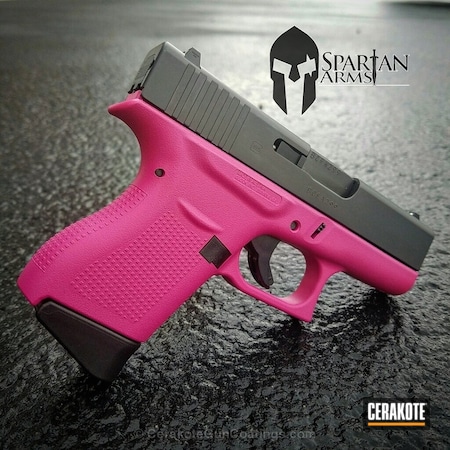 Powder Coating: Conceal Carry,SIG™ PINK H-224,Pistol,Glock,Handguns,Glock 43,Ladies