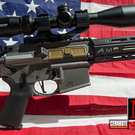 Powder Coating: Dust Cover,Trigger,Tactical Rifle,Burnt Bronze H-148,Parts