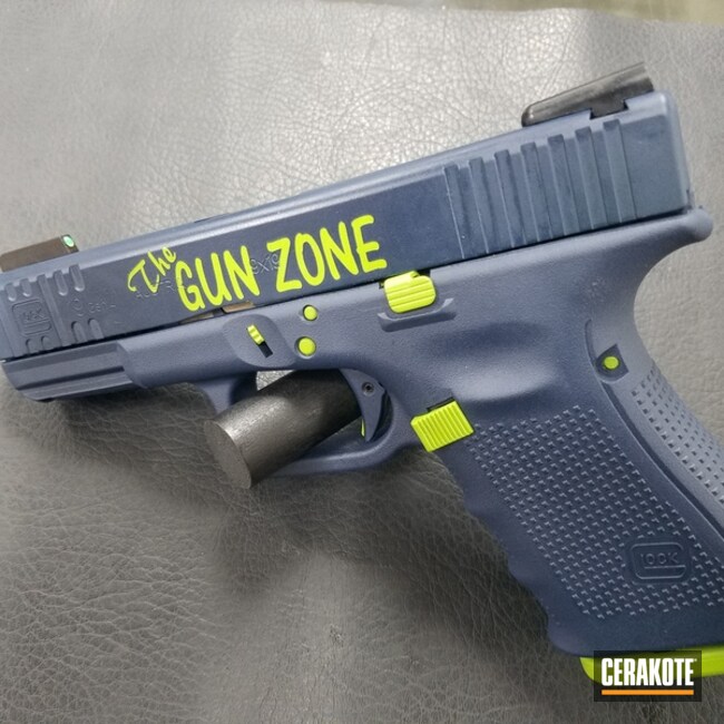 Cerakoted: Zombie Green H-168,Pistol,Glock,Handguns
