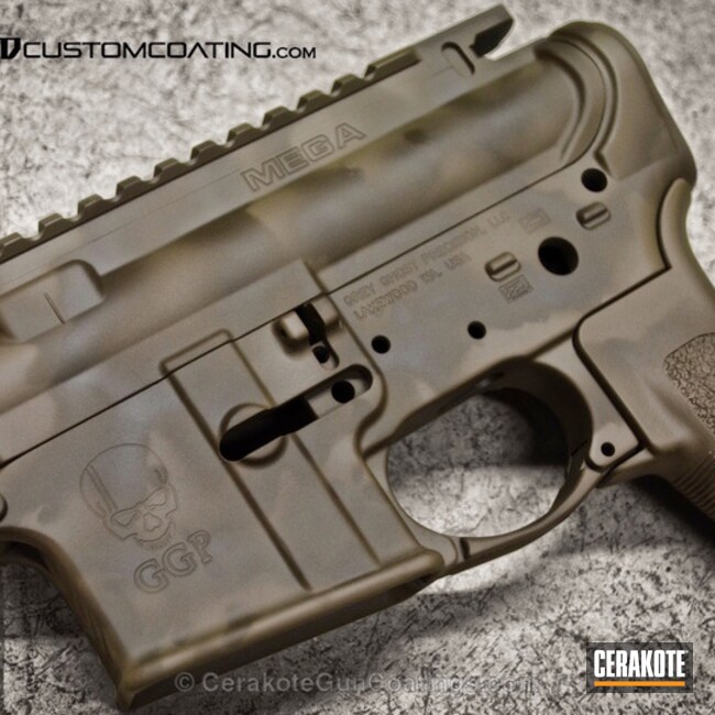 Cerakoted H-267 Magpul Flat Dark Earth With H-226 Patriot Brown