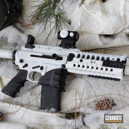 Powder Coating: Graphite Black H-146,Two Tone,Snow White H-136,Red Dot,AR Pistol,AR-15