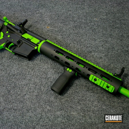 Powder Coating: Graphite Black H-146,Two Tone,Zombie Green H-168,Tactical Rifle,AR-15