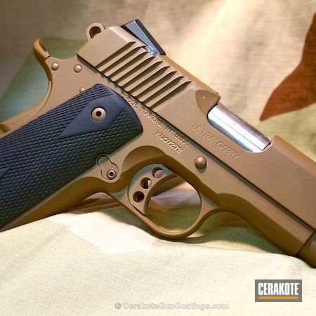 Powder Coating: Kimber,1911,Handguns,Pistol,TROY® COYOTE TAN H-268