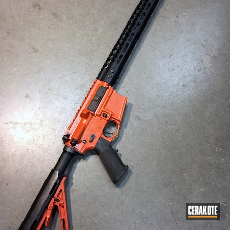 Powder Coating: Hunter Orange H-128,Graphite Black H-146,MagPul,Custom Burnt Orange,Tactical Rifle,Burnt Bronze H-148