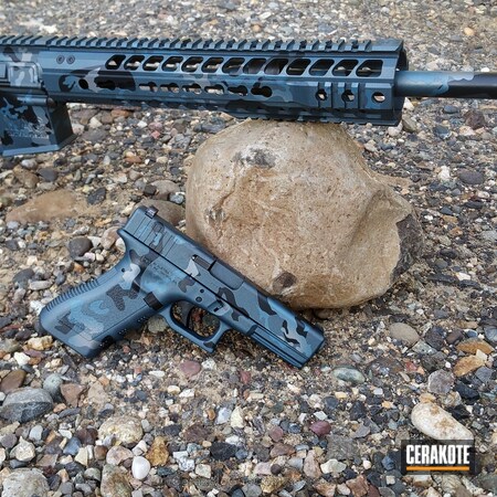 Powder Coating: Graphite Black H-146,Glock,Pistol,Blue Titanium H-185,MAG Tactical Systems,Satin Mag H-147,Camo,Tactical Rifle