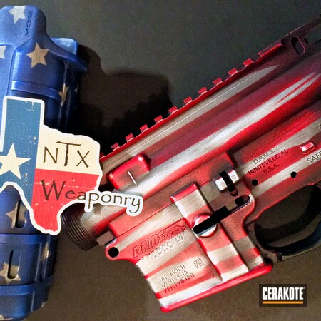 Powder Coating: Bright White H-140,NRA Blue H-171,DPMS Panther Arms,USMC Red H-167,Tactical Rifle,American Flag,Gun Parts
