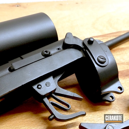 Powder Coating: Graphite Black H-146,.45 ACP,De Lisle Carbine,Restoration,Gun Parts