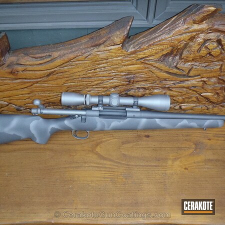 Powder Coating: Remington,Stainless H-152,Bolt Action Rifle,Titanium H-170