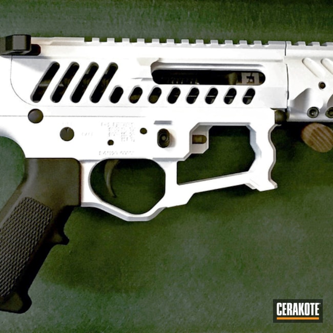 Cerakoted: Snow White H-136,F1 Firearms,Tactical Rifle