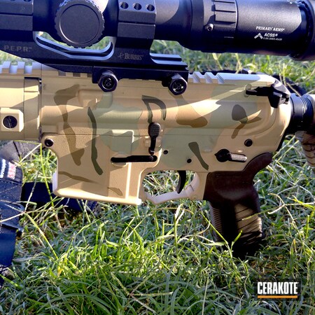Powder Coating: Scope,DESERT SAND H-199,Custom Camo,Tactical Rifle,Primary Arms,Woodland Camo,Coyote Tan H-235,DESERT VERDE H-256
