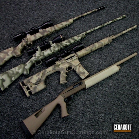 Powder Coating: Remington,FOREST GREEN - MTO  C-248,Federal Brown H-212,Tactical Rifle,Colt,Bolt Action Rifle,DESERT VERDE H-256