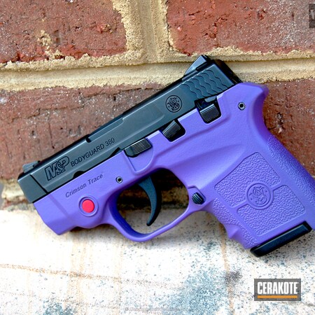 Powder Coating: Bodygaurd 380,Smith & Wesson,.380 ACP,.380,Bodyguard,M&P,Bright Purple H-217,Laser,Crimson Trace