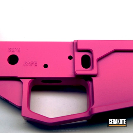 Powder Coating: Gun Parts,AR 80%,Prison Pink H-141,Lower