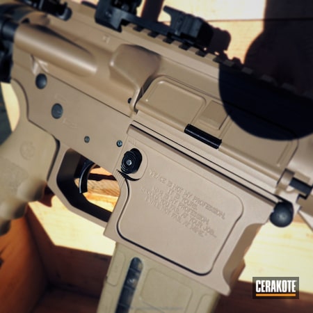 Powder Coating: Quote,Army,Tactical Rifle,AR-15,AR15 Builders Kit,Flat Dark Earth H-265,Solid Tone