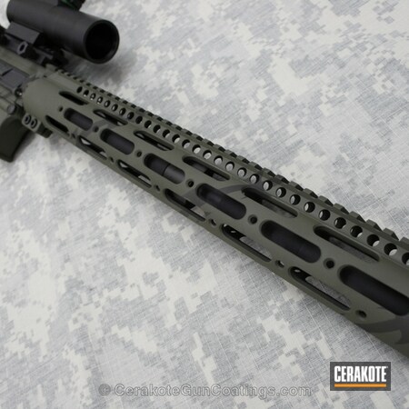 Powder Coating: Mil Spec O.D. Green H-240,Armor Black H-190,Tactical Rifle,Rock River Arms
