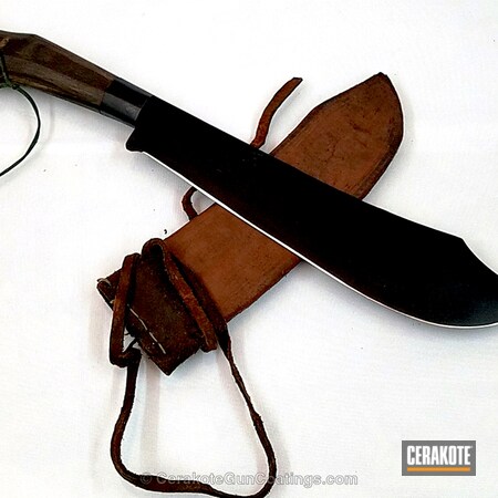 Powder Coating: Graphite Black H-146,Knives,Fixed-Blade Knife,Machete,More Than Guns