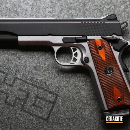 Powder Coating: Graphite Black H-146,.45 ACP,1911,Handguns,Pistol,Ruger,Ruger SR1911