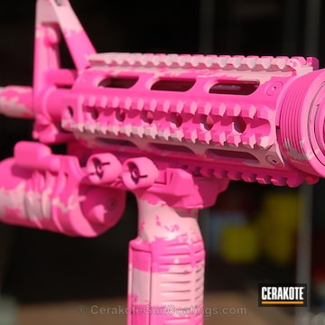 Cerakoted H-141 Prison Pink With H-244 Bazooka Pink