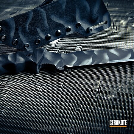 Powder Coating: Graphite Black H-146,Knives,High Sierra Tool,McMillan Grey H-201