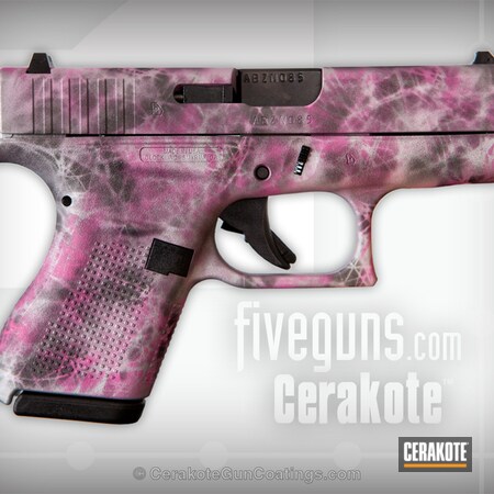 Powder Coating: Glock 43,9mm,Satin Aluminum H-151,Graphite Black H-146,Glock,Girls Gun,Pistol,Prison Pink H-141