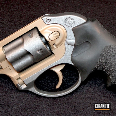 Powder Coating: Conceal Carry,Ruger LCR,Revolver,Tungsten H-237,Ruger,MAGPUL® FLAT DARK EARTH H-267