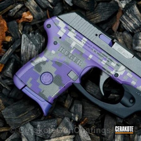 Powder Coating: Ladies,Handguns,Bright Purple H-217,Tungsten H-237,Ruger,Titanium H-170