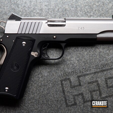Powder Coating: Graphite Black H-146,.45 ACP,1911,Handguns,Pistol,Para-Ordnance