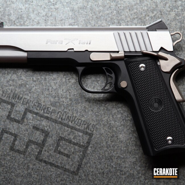 Cerakoted: Graphite Black H-146,.45 ACP,Pistol,1911,Handguns,Para-Ordnance