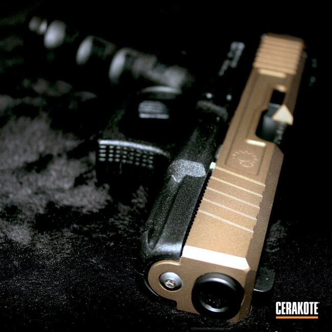 Cerakoted: Burnt Bronze H-148,Pistol,Glock