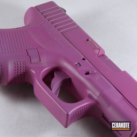 Powder Coating: Glock,Glock 26,Wild Purple H-197,Pistol,Solid Tone