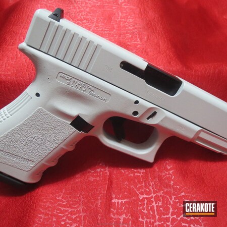 Powder Coating: Bright White H-140,Graphite Black H-146,Glock,Pistol,Glock 32