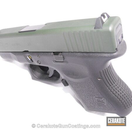 Powder Coating: Glock,Handguns,Highland Green H-200