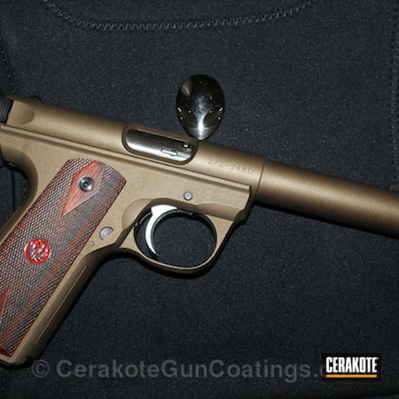 Powder Coating: Handguns,Ruger,Burnt Bronze H-148
