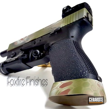Powder Coating: Glock,Reflex Sight,DESERT SAND H-199,Pistol,TLR1,FIREHOUSE RED H-216,Tactical Grey H-227,Tac Light,MAGPUL® FLAT DARK EARTH H-267,Kryptek