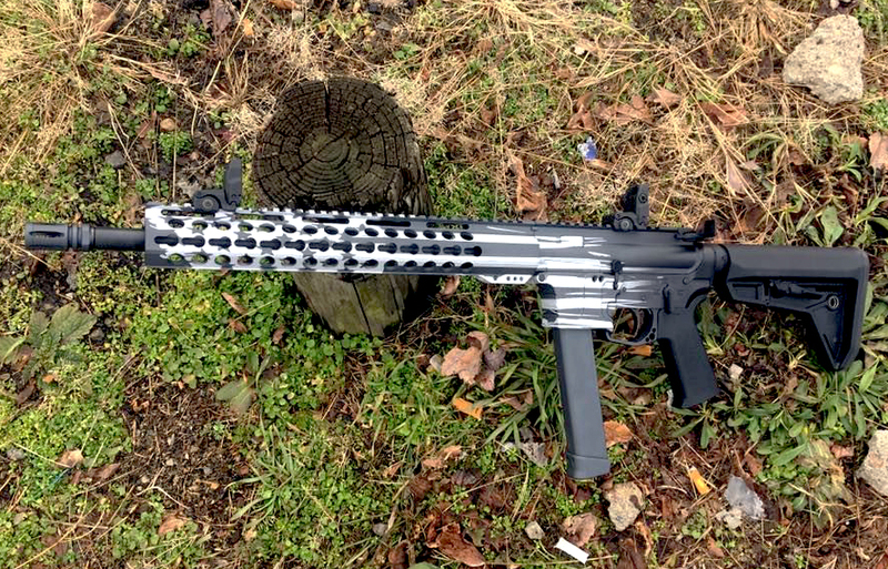H-234 Sniper Grey and H-255 Crushed Silver by WEB USER | Cerakote