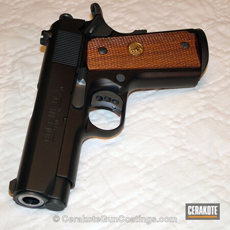 Powder Coating: Graphite Black H-146,1911,Handguns,Colt
