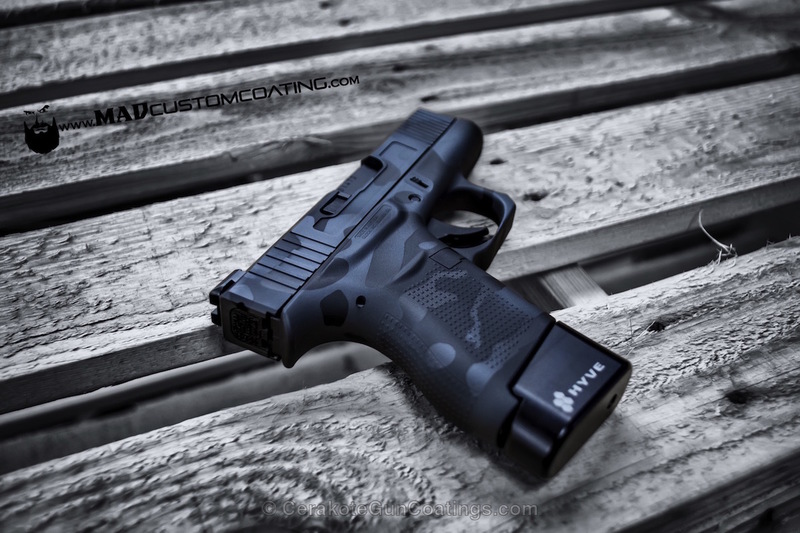 H-146 Graphite Black and H-234 Sniper Grey by DAVID | Cerakote