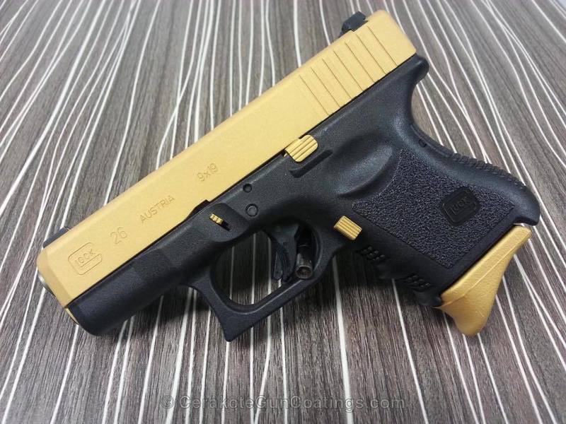 H-122 Gold by MIGUEL COLON | Cerakote