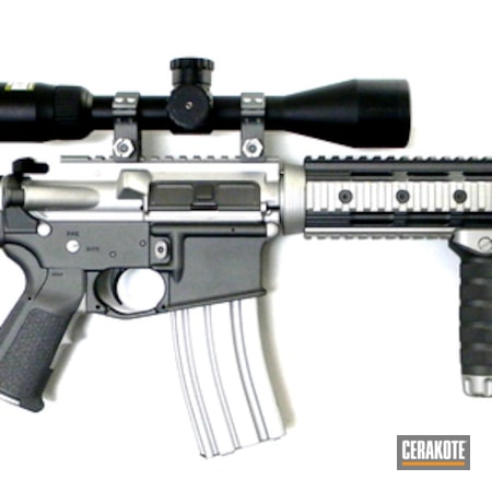 Powder Coating: Satin Aluminum H-151,Stag Arms,Tactical Rifle,Tactical Grey H-227