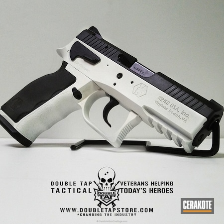 Powder Coating: Bright White H-140,Compact,Two Tone,Pistol,Armor Black H-190,Kriss USA
