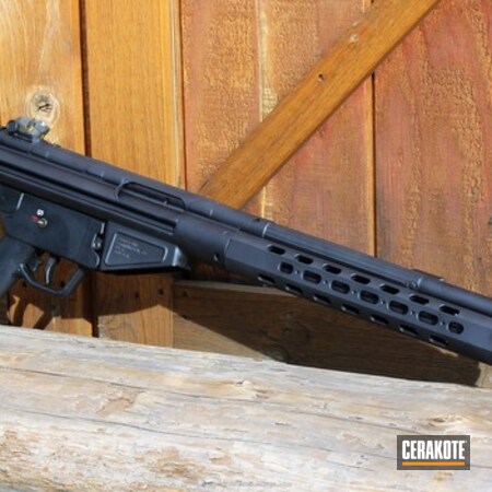 Powder Coating: Graphite Black H-146,PTR,Tactical Rifle,Solid Tone
