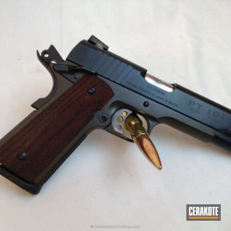 Powder Coating: Cerakote Elite Series,1911,Pistol,Midnight E-110,O.D. Green H-236,Taurus