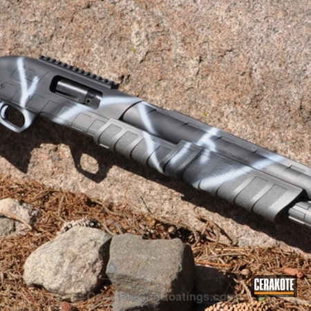Powder Coating: Bright White H-140,Graphite Black H-146,Shotgun,Remington,Sniper Grey H-234,Sniper Grey
