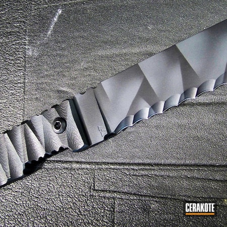 Powder Coating: Graphite Black H-146,Stone Grey H-262,Knives,High Sierra Tool