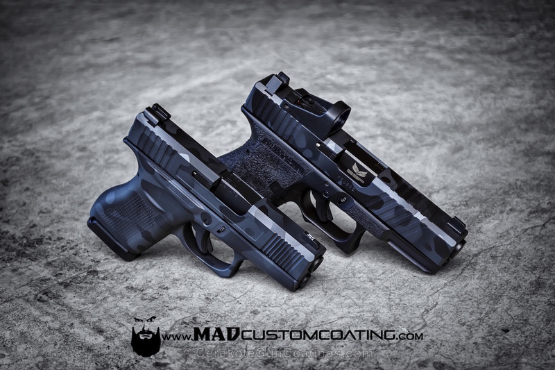 H-146 Graphite Black and H-234 Sniper Grey by DAVID | Cerakote
