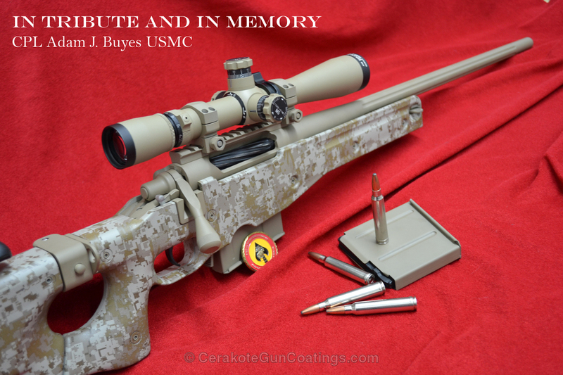 H-235 Coyote Tan with C-240 Coyote Tan by Oregon Timberwolf, LLC | Cerakote