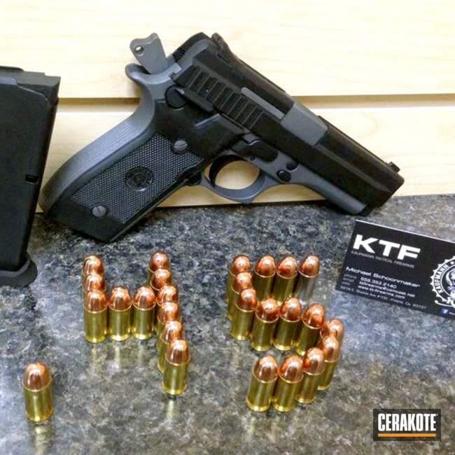 H237 Tungsten and H190 Armor Black by WEB USER Cerakote